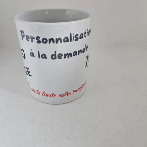 tasse à personnaliser