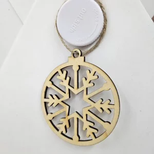 Boule de Noël flocon